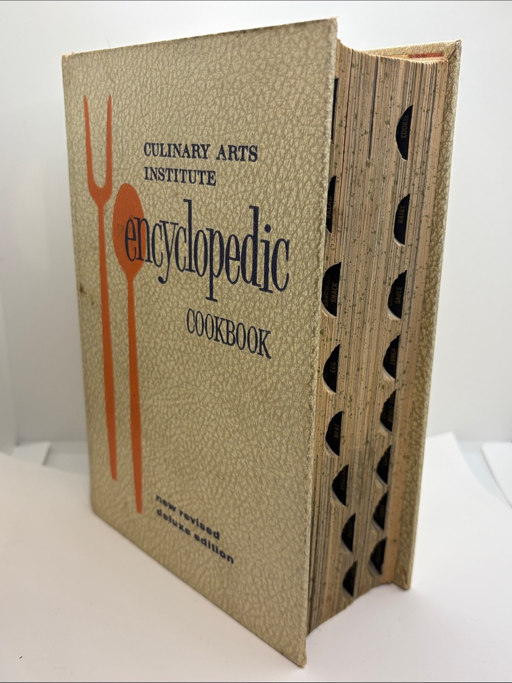 Vintage 1966 CULINARY ARTS INSTITUTE ENCYCLOPEDIC COOKBOOK Ruth Berolzheimer
